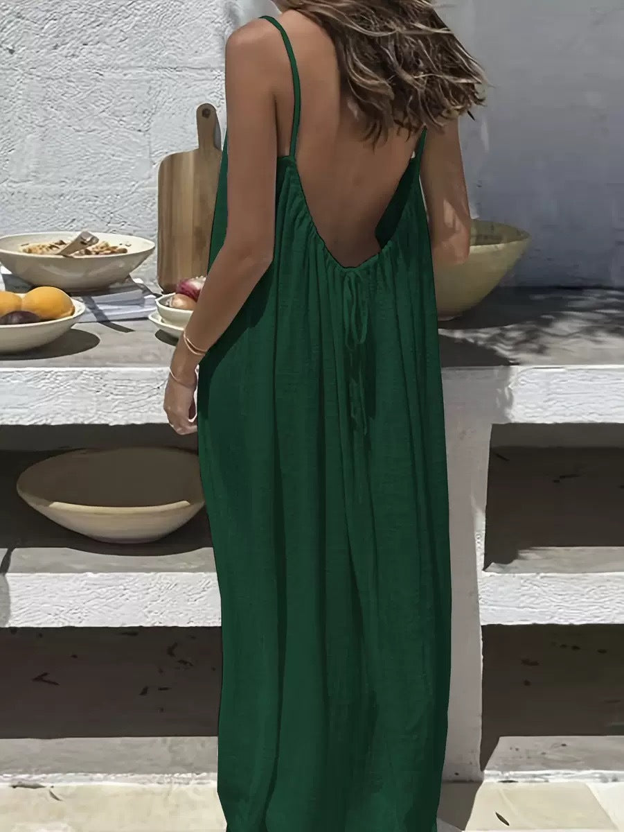 Victoria Backless Cami Dress