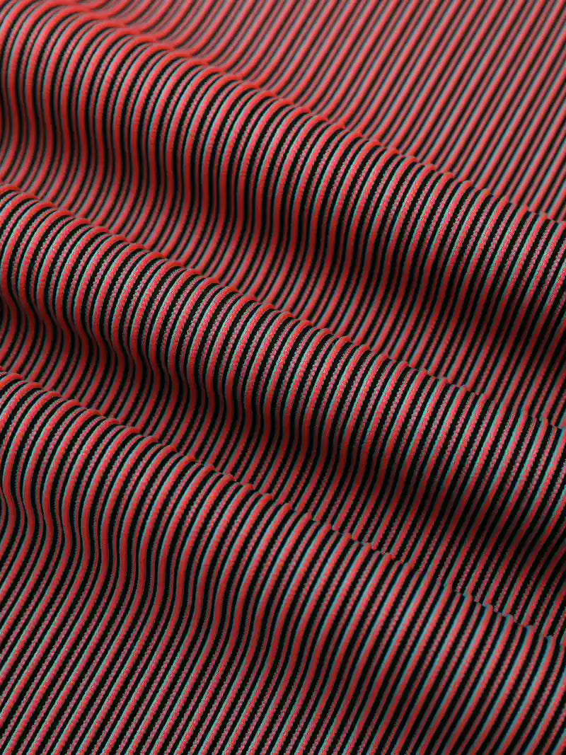 Cationic Fluid Relaxed Fit Striped Pants