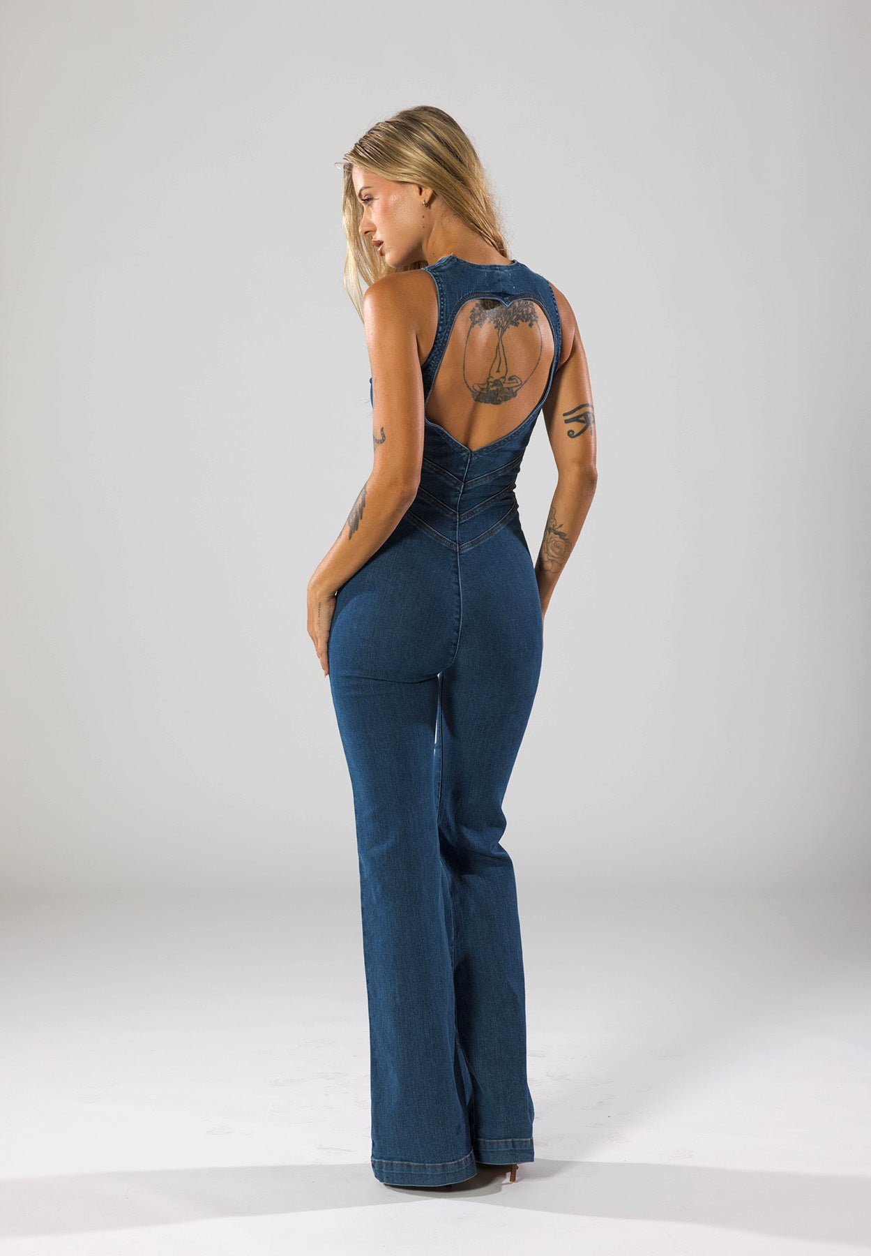 Heartthrob Denim Jumpsuit