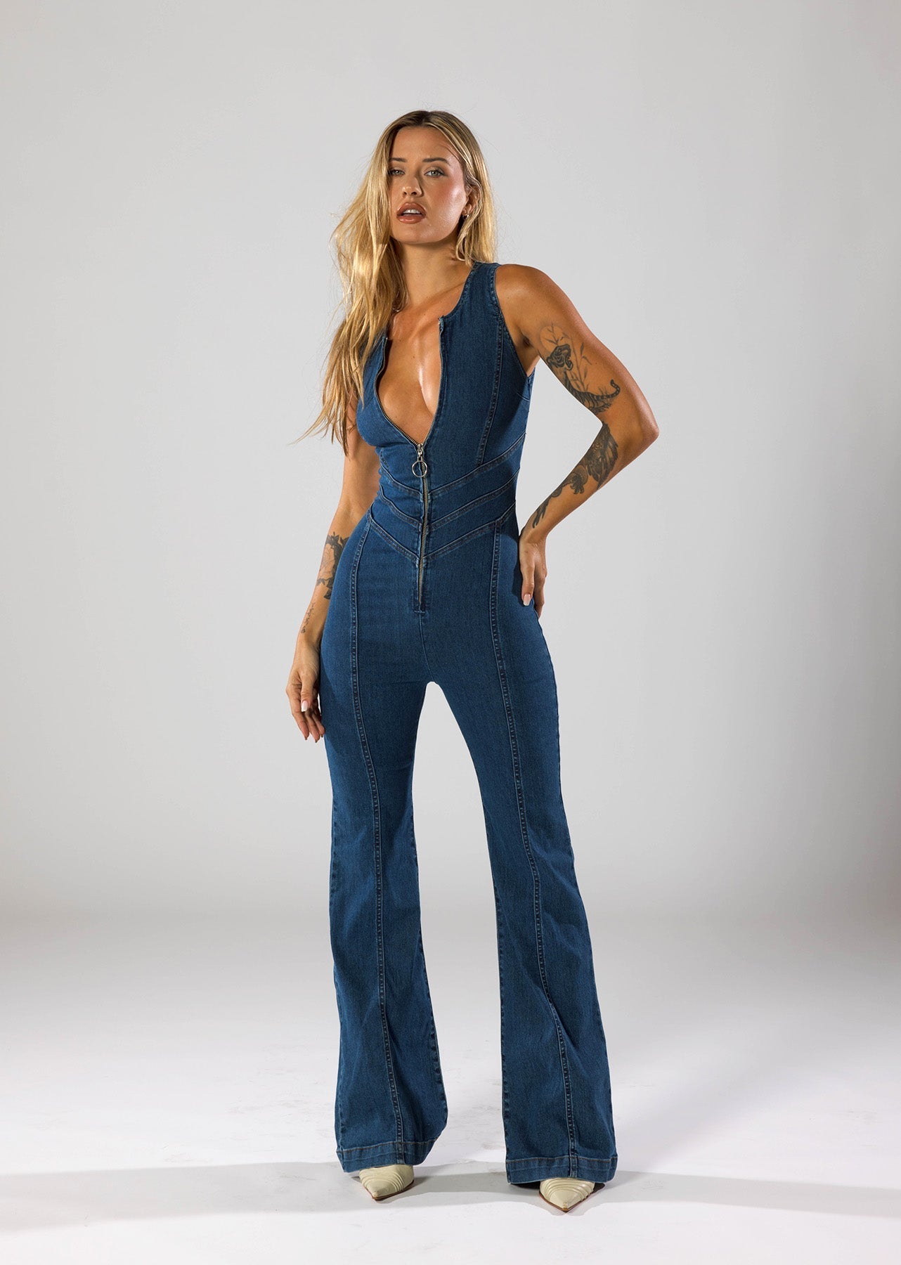 Heartthrob Denim Jumpsuit