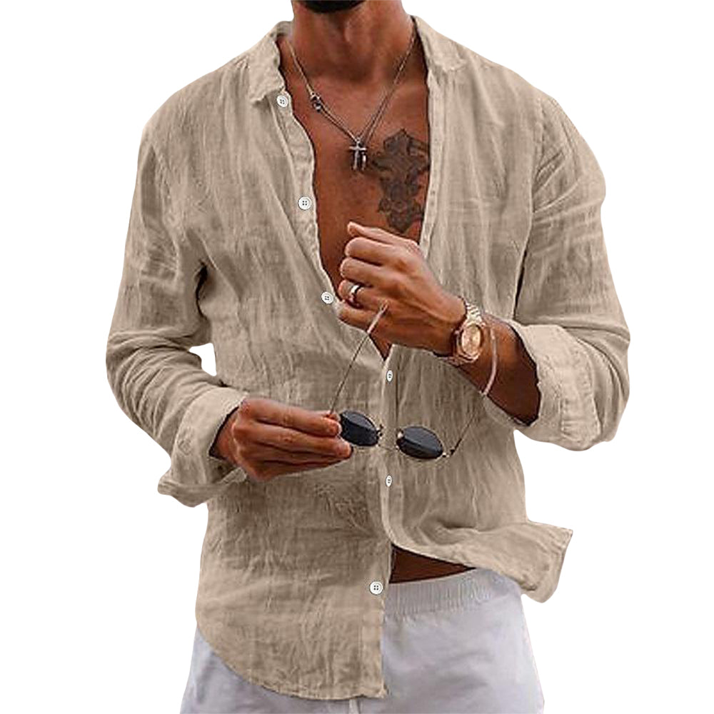 Breezy Linen Button-Up