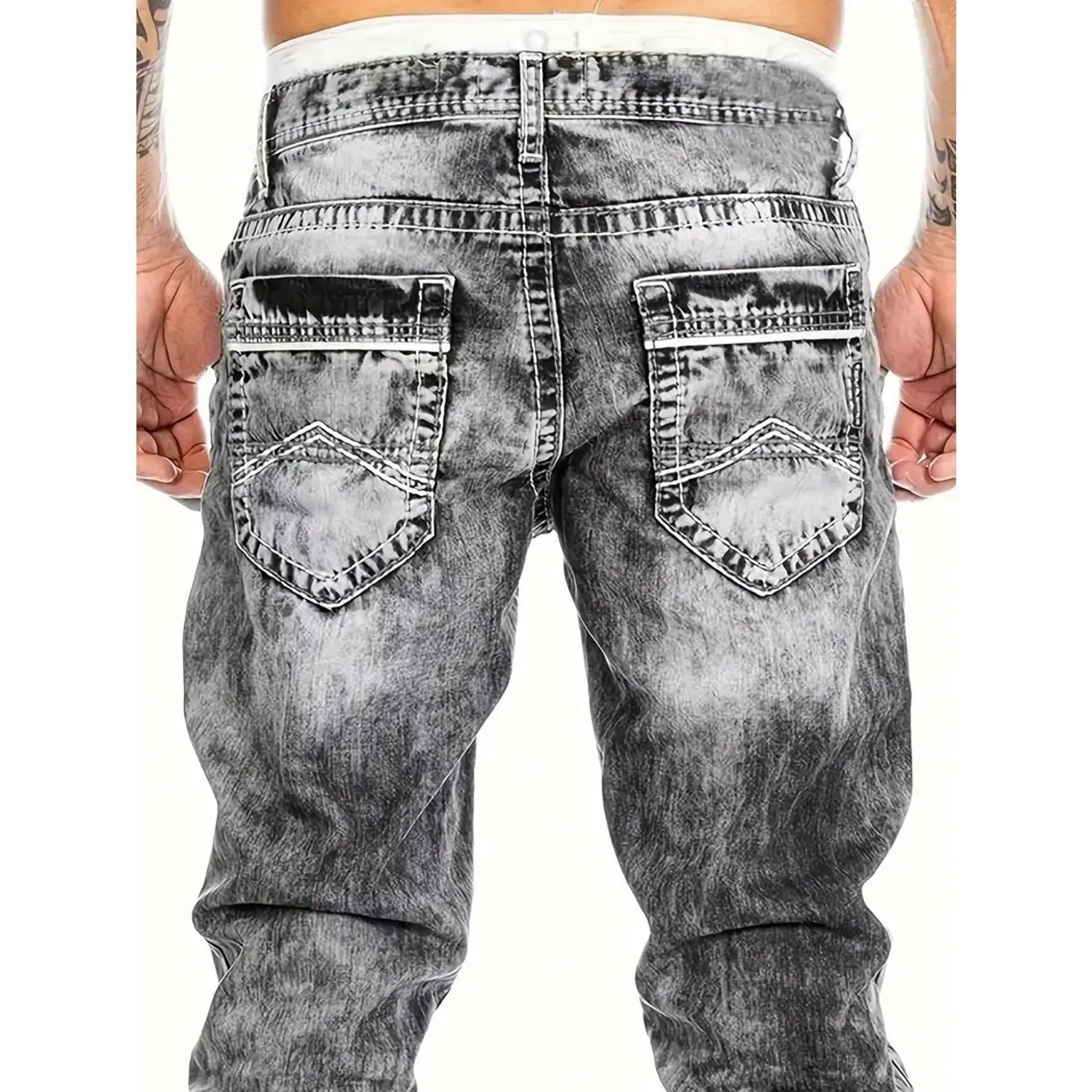 Fashion Creative Stretch Denim Jeans